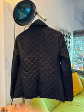 Charger l&#39;image dans la galerie, Early 2000&#39;s Prada Sport Jet Black Quilted Jacket - Small (Womens 6-8)