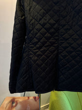 Charger l&#39;image dans la galerie, Early 2000&#39;s Prada Sport Jet Black Quilted Jacket - Small (Womens 6-8)