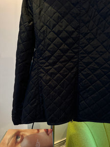 Early 2000's Prada Sport Jet Black Quilted Jacket