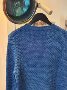 AW17' Prada Mainline Bright Blue Knitted Jumper - Medium