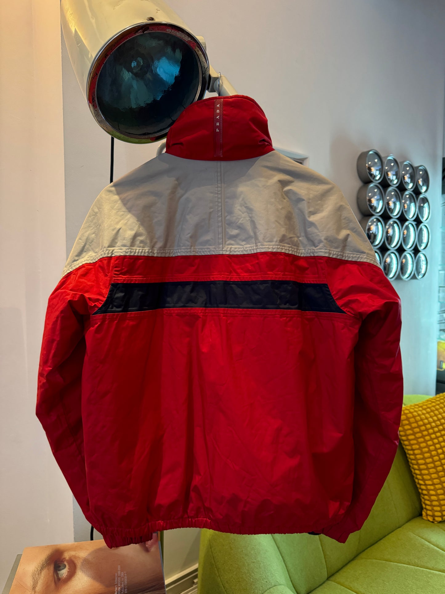 Early 2000's Prada Linea Rossa Panelled Gore-Tex Skii Jacket - Medium