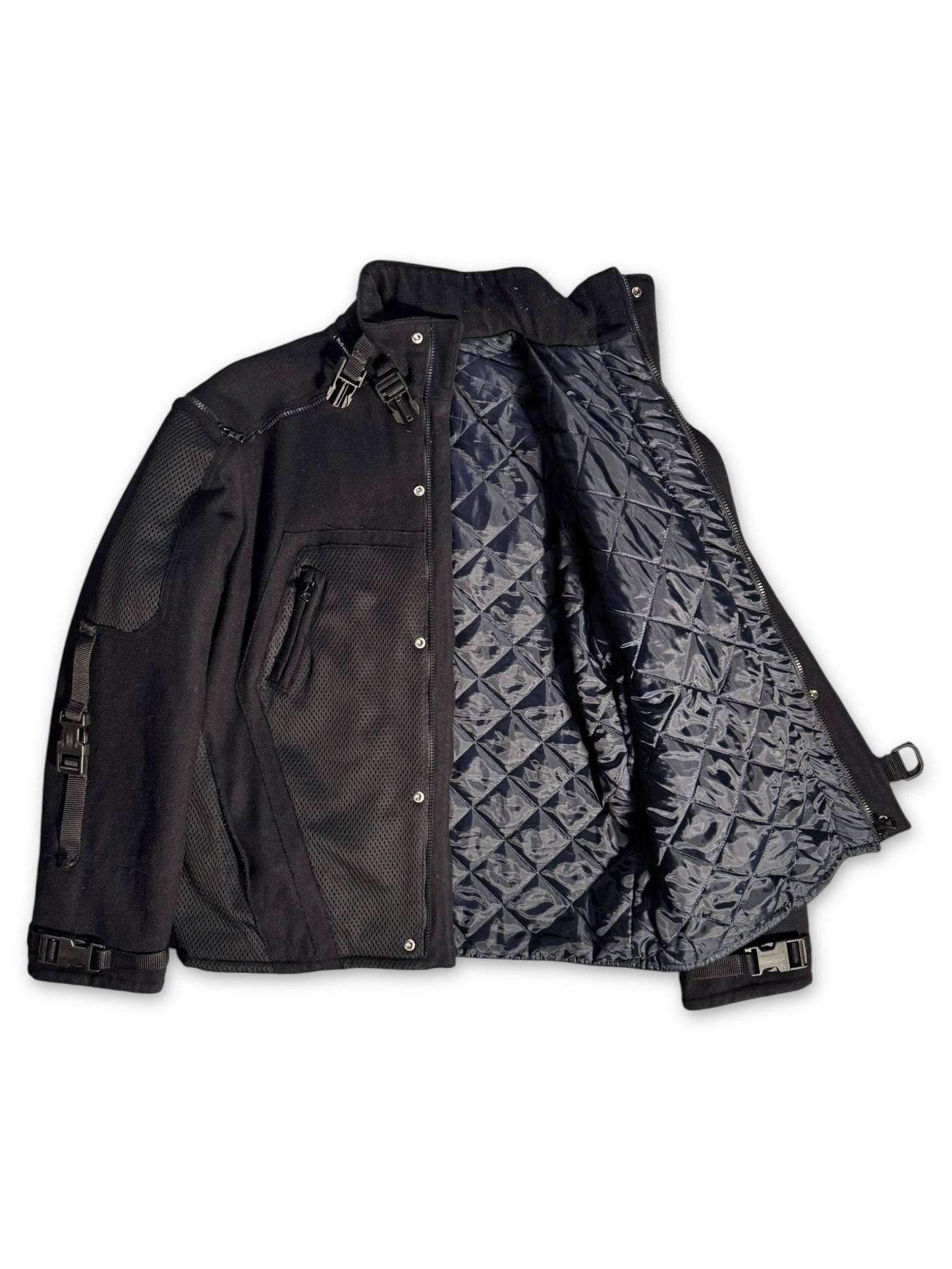 AW04’ Dolce & Gabbana Jet Black Bondage Jacket