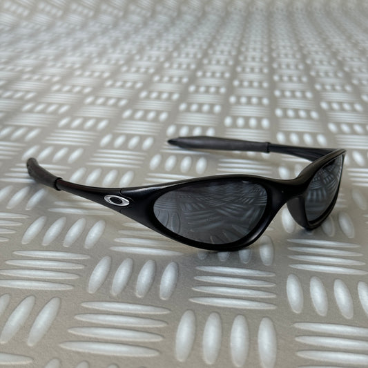 1990's Oakley Minute Jet Black Sunglasses