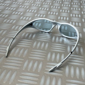 1990's Oakley Minute White / Ice Sunglasses