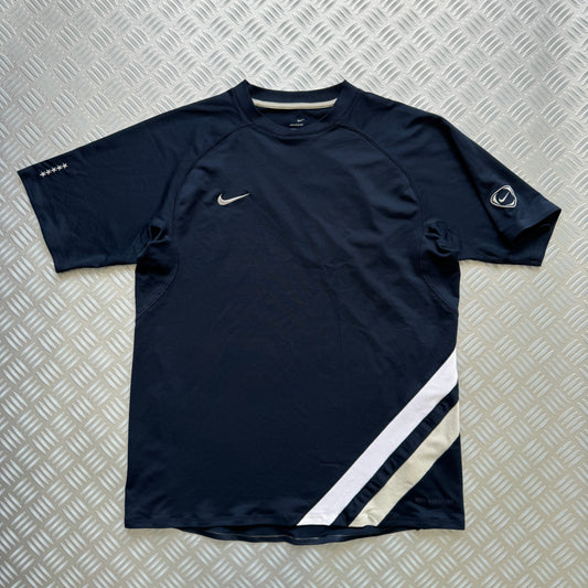 Early 2000's Nike Mercurial Mesh Panelled Tee - Large