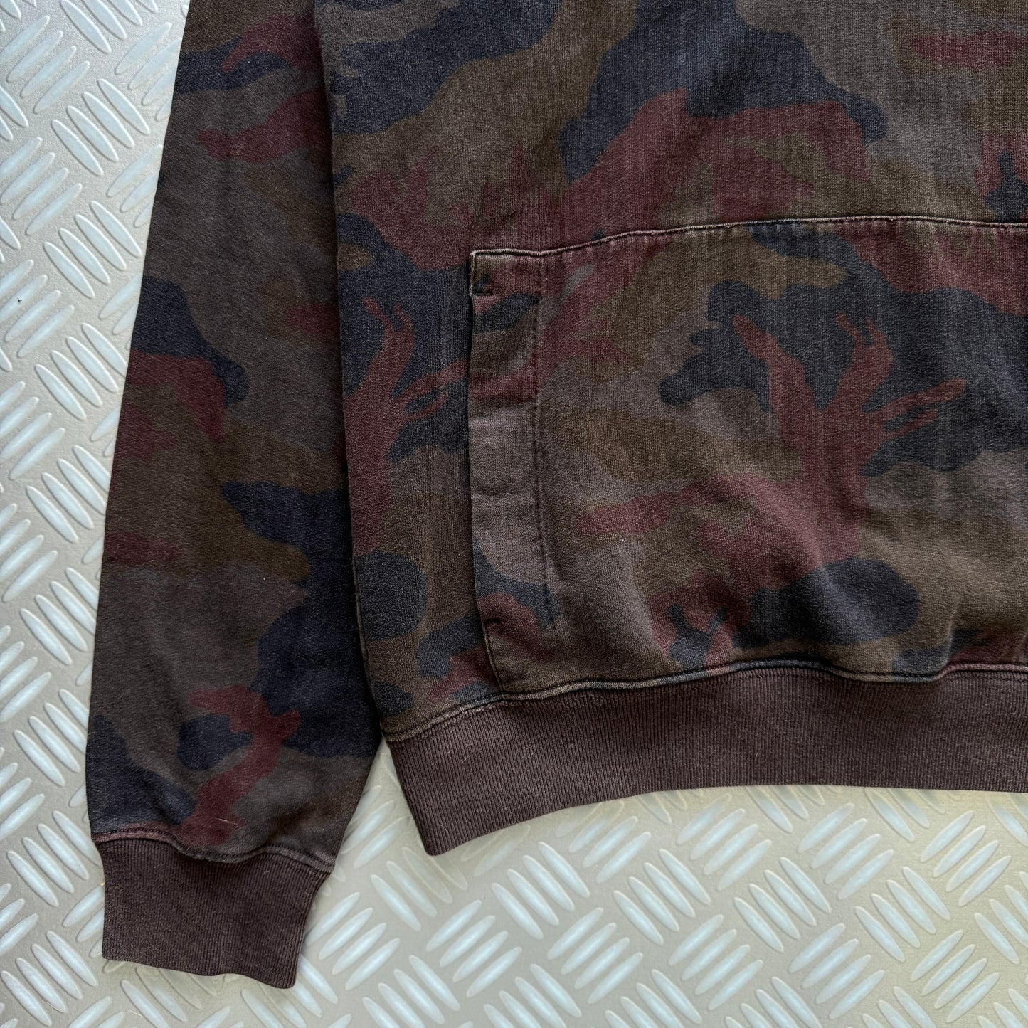 Stone Island Camo Quarter Zip Pullover