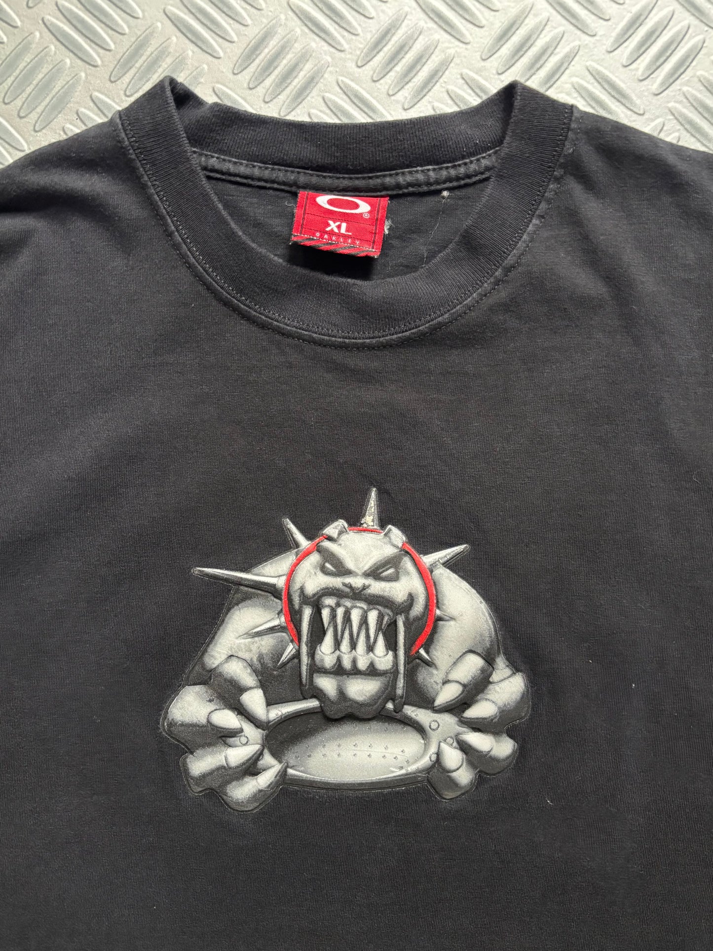 Oakley Jet Black Monster Dog 3D Graphic Tee