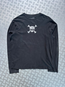 Oakley Jet Black Skull Graphic Longsleeve Tee