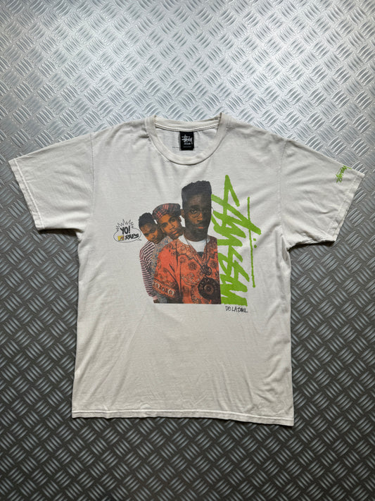 Early 2000's Stüssy Mo Raps Tee - Medium