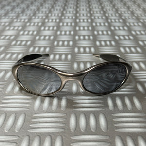 Early 2000's Oakley Silver Eye Jacket Sunglasses