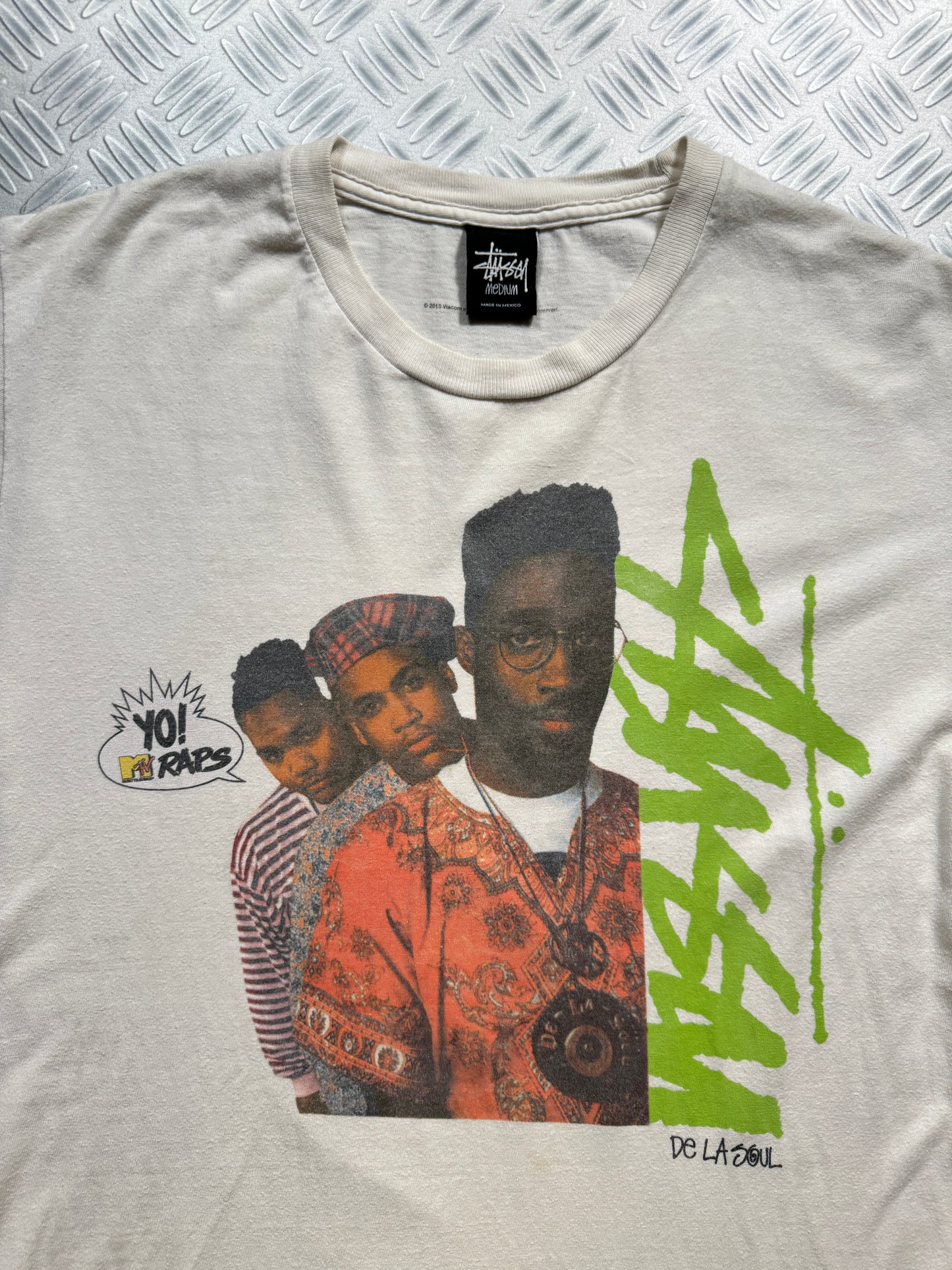 Early 2000's Stüssy Mo Raps Tee - Medium