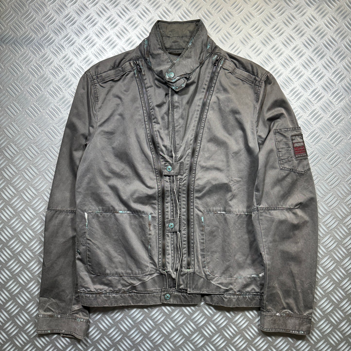 Marithé+François Girbaud Concealed Pocket Technical Jacket - Medium