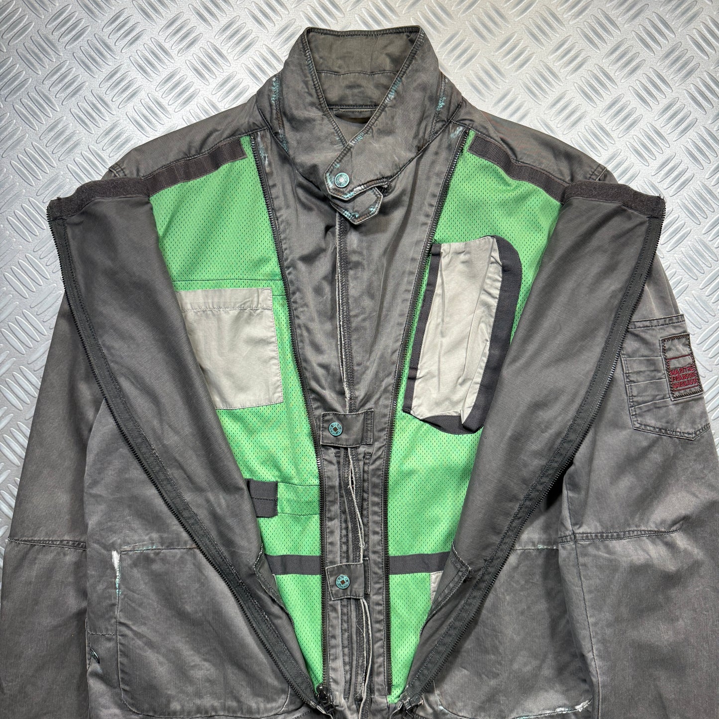 Marithé+François Girbaud Concealed Pocket Technical Jacket - Medium