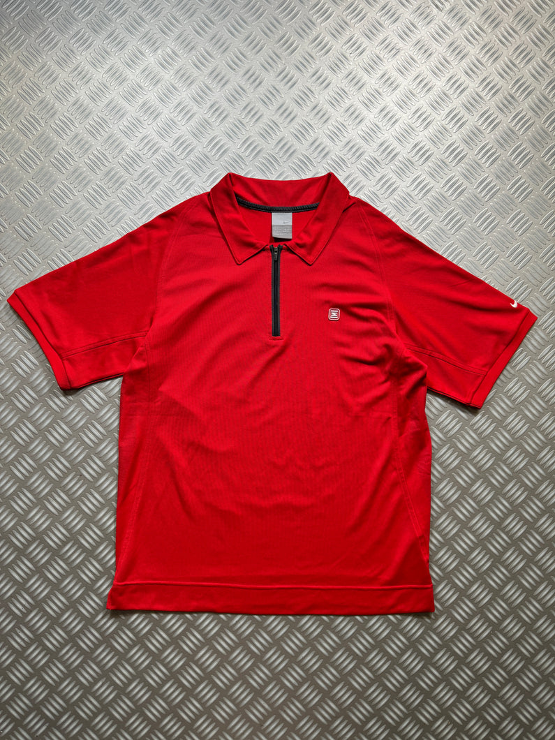 Early 2000's Nike Shox Panelled Polo - Small