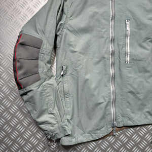 Early 2000's Maharishi Waxed Cotton Articulated Elbow Jacket - Medium