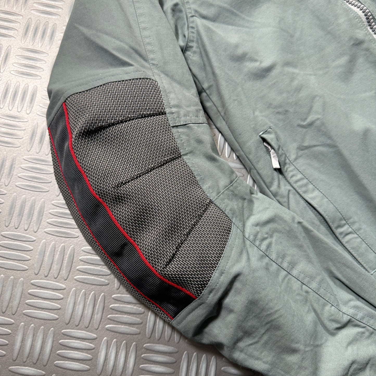Early 2000's Maharishi Waxed Cotton Articulated Elbow Jacket - Medium