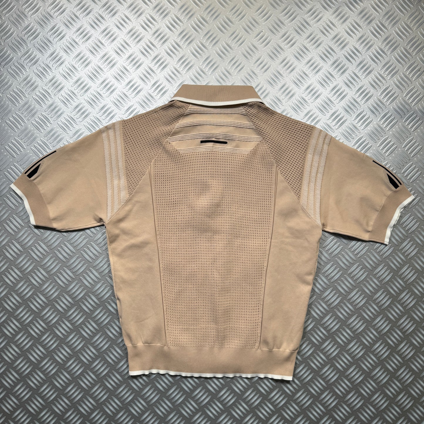 Prada Mainline Sport-Knit Polo Top