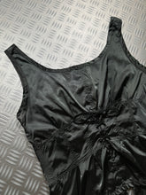 画像をギャラリービューアに読み込む, Early 2000&#39;s Prada Main Line Nylon Corset Back Top - Womens 10-12