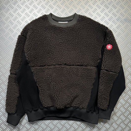 Cav Empt Brown/Black Boa Fleece - Large / Extra Large