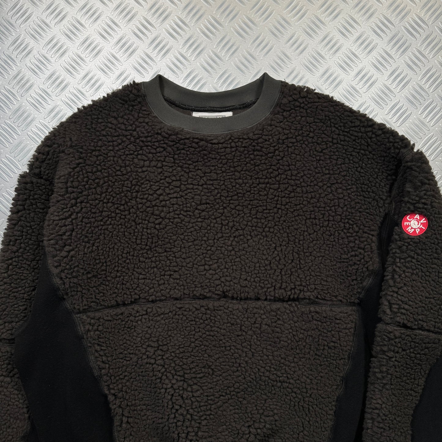 Cav Empt Brown/Black Boa Fleece - Large / Extra Large