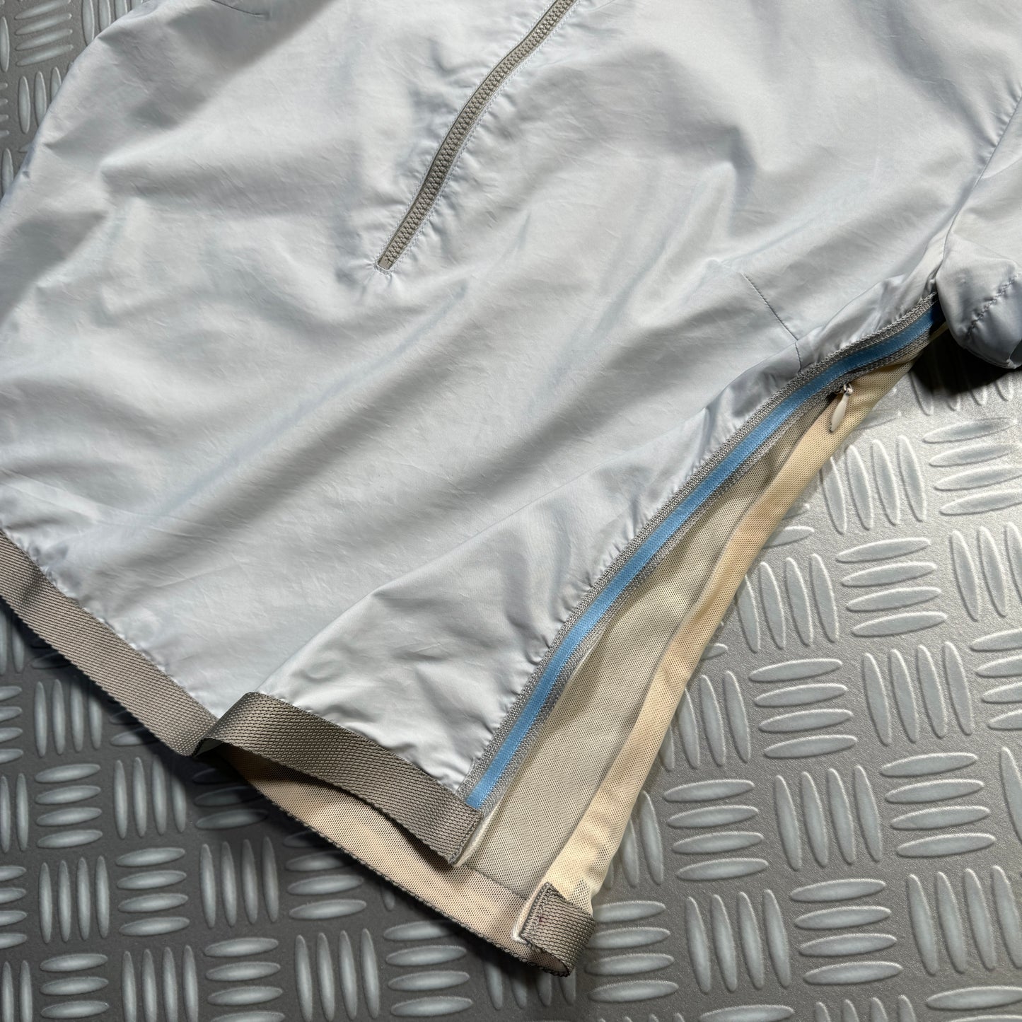 SS00' Prada Sport Baby Blue Nylon Top - Women's 6-8
