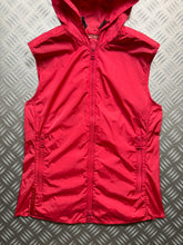 Load image into Gallery viewer, SS00&#39; Prada Sport Shocking Pink Hooded Vest - Womens 4-6