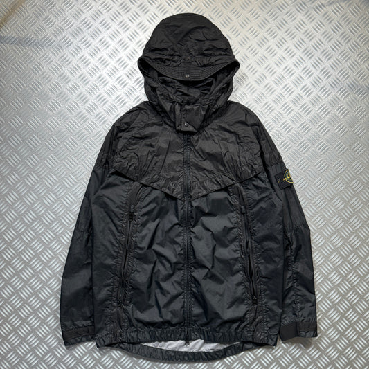 Stone Island x Nike Hyper-Light Membrana 2L TC Windrunner Jet Black Sample Jacket - Large
