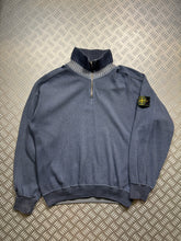 Load image into Gallery viewer, 1990&#39;s Stone Island Sky Blue 1/4 Zip - Medium /  Large
