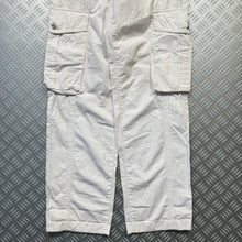 Load image into Gallery viewer, Iceberg White Multi Pocket Cargo Pant - 32&quot; Waist