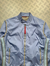 Charger l&#39;image dans la galerie, SS00&#39; Prada Sport Baby Blue Semi-Transparent Back Transformable Jacket - Womens 42 &amp; 44