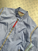 Carica l&#39;immagine nel visualizzatore di Gallery, SS00&#39; Prada Sport Baby Blue Semi-Transparent Back Transformable Jacket - Womens 42 &amp; 44