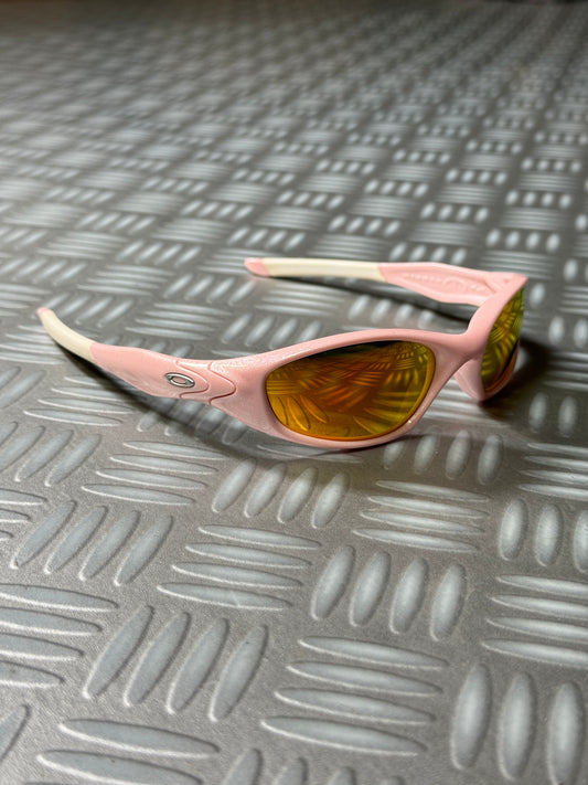 Early 2000's Oakley Minute 2.0 Pink Glitter Sunglasses