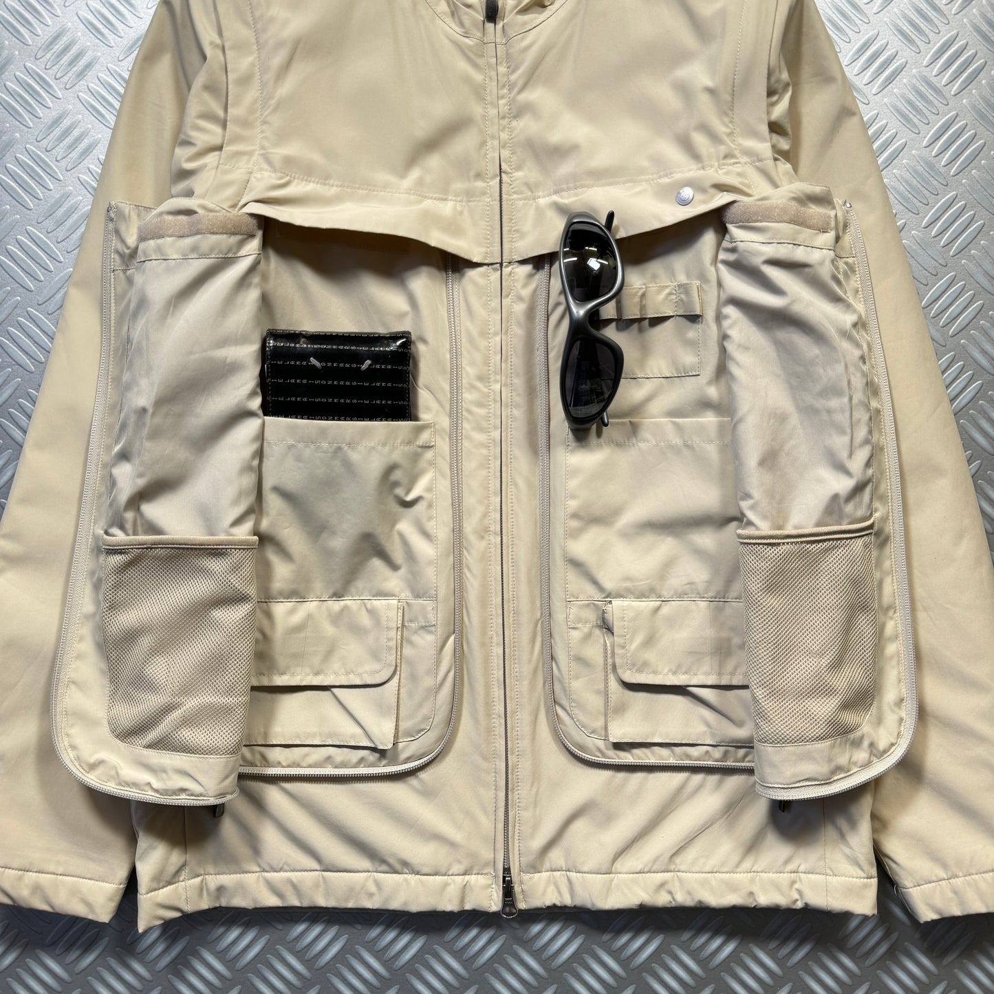Early 2000's BMW Technical 2in1 Vest/Jacket with Front Concealed Pocket