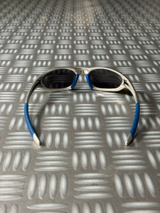 Early 2000's Oakley Twenty XX Silver Ice Iridium Sunglasses