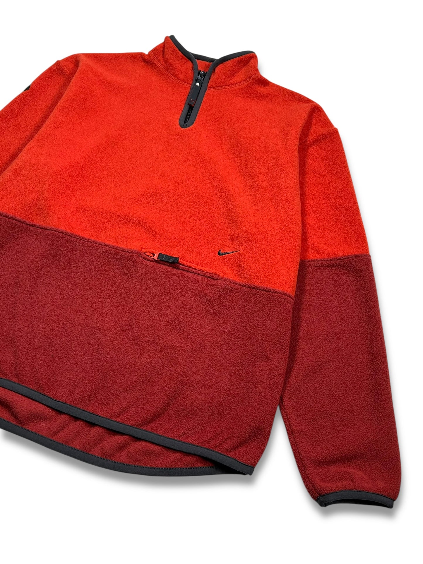 Early 2000’s Nike Split Panel Stash Pocket Fleece