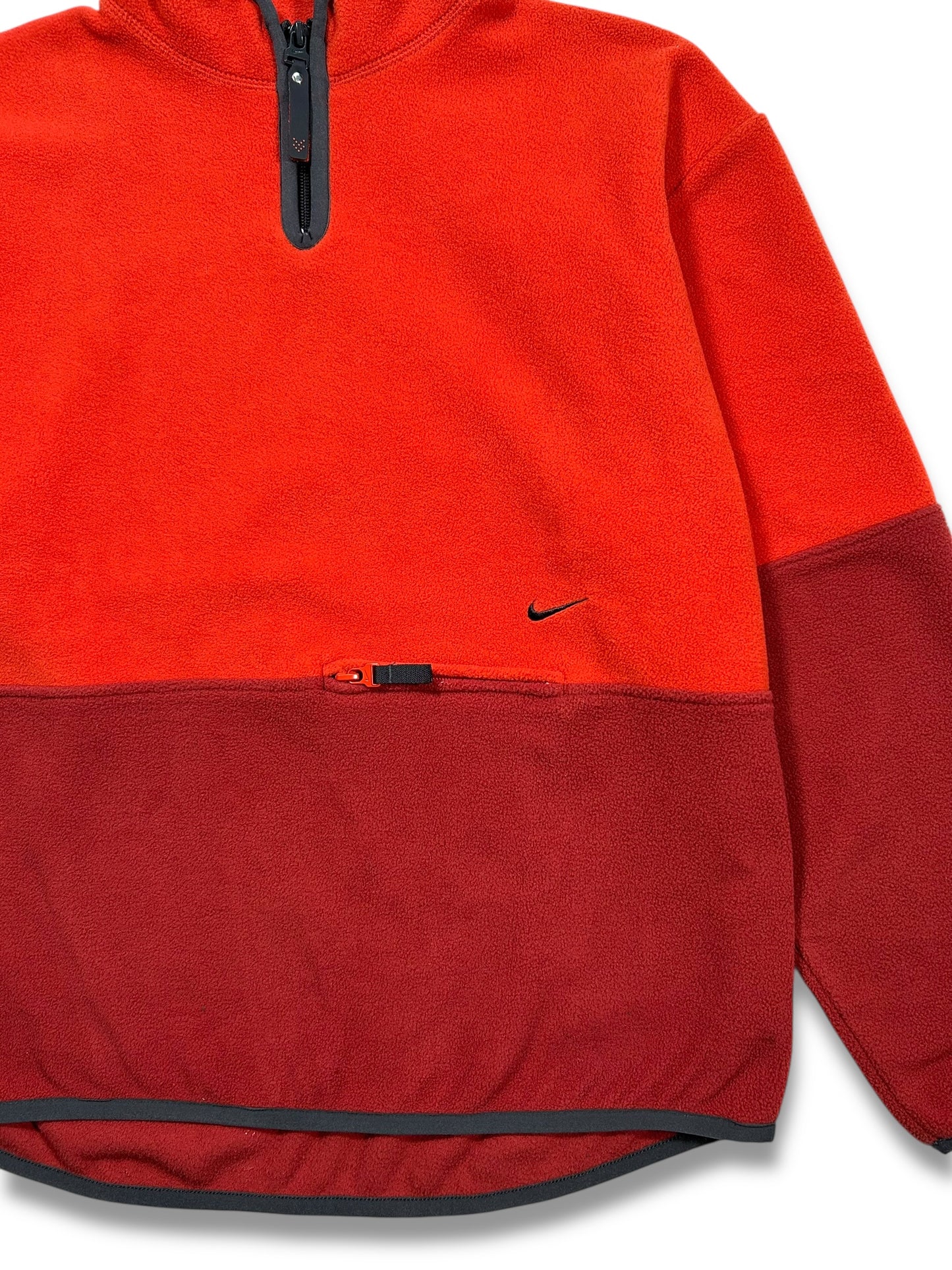 Early 2000’s Nike Split Panel Stash Pocket Fleece
