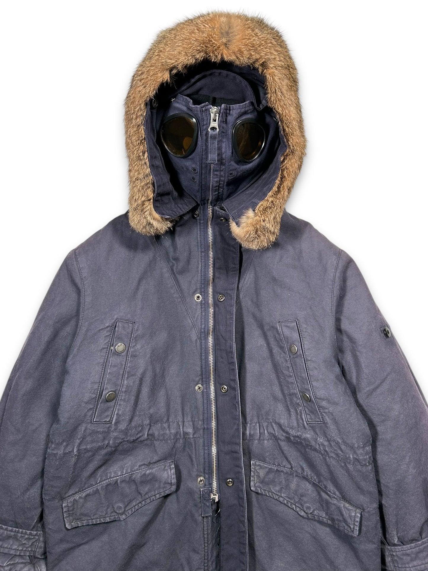 CP Company Kids Explorer Parker With Fur Trim Hood