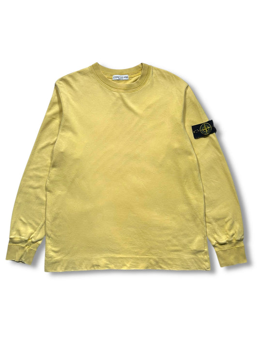 Early 2000's Stone Island Light Yellow Crewneck