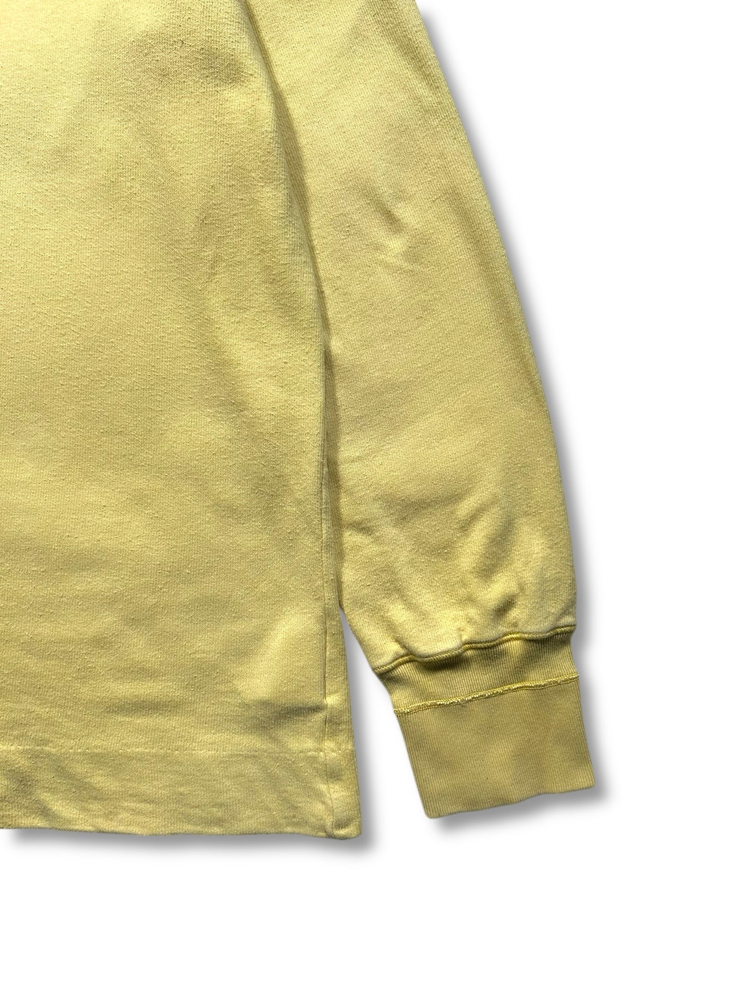Early 2000's Stone Island Light Yellow Crewneck