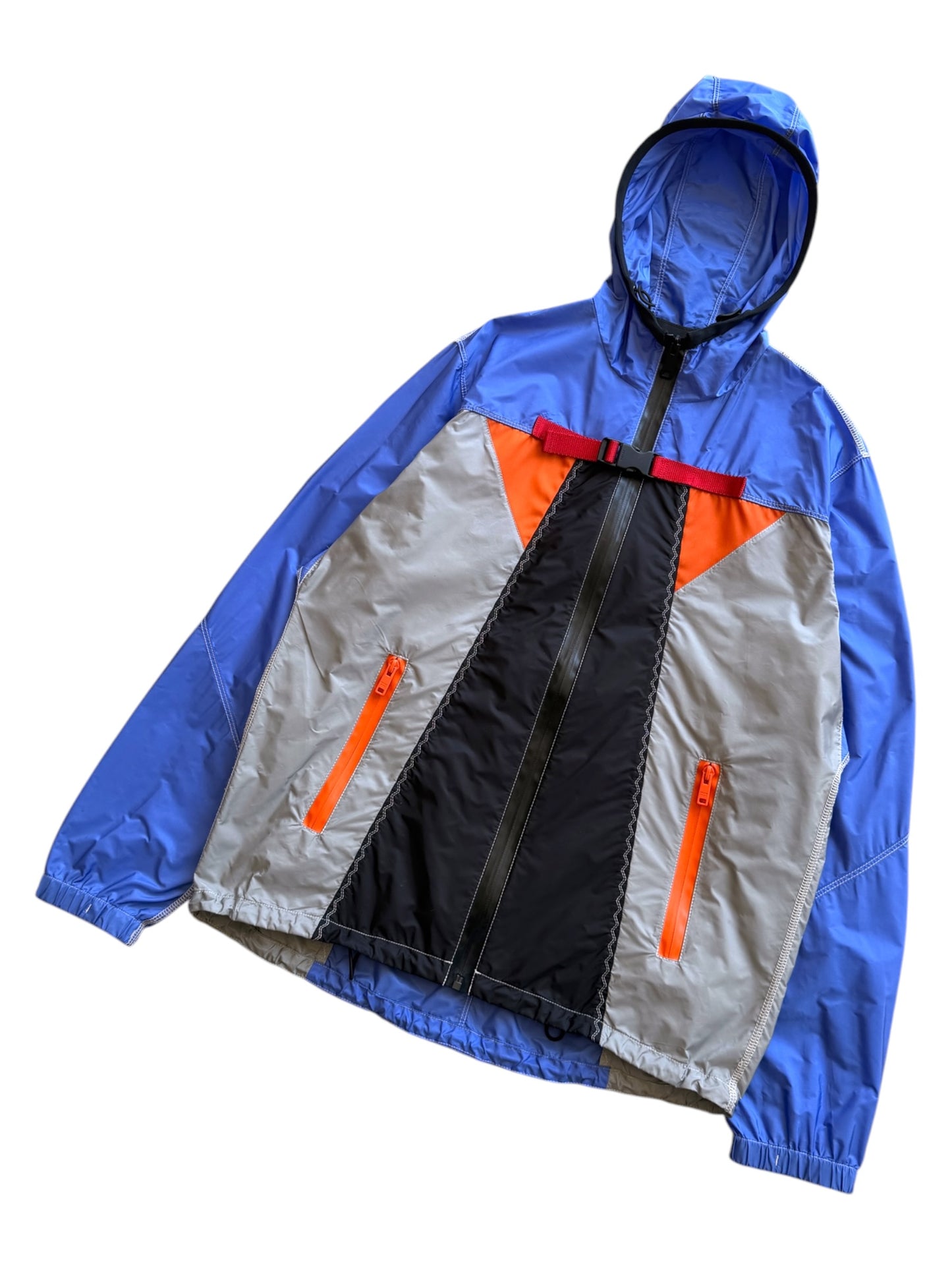 SS17' Prada Milano Technical Panelled Nylon Jacket