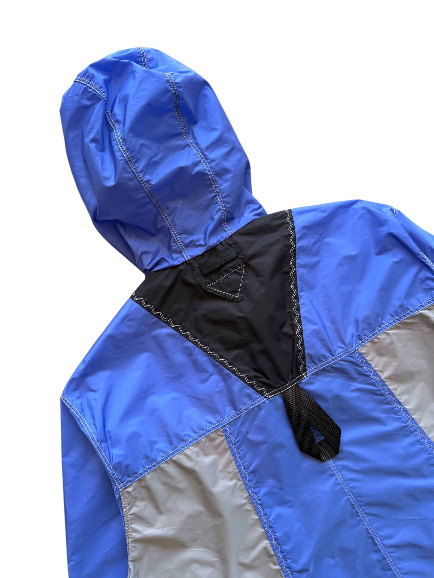 SS17' Prada Milano Technical Panelled Nylon Jacket