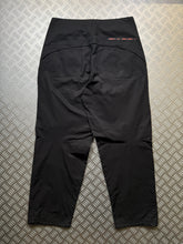 Load image into Gallery viewer, Early 2000&#39;s Nike Jet Black Morse Code Pant - 32&quot; Waist