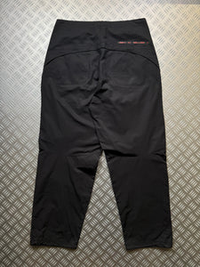 Early 2000's Nike Jet Black Morse Code Pant