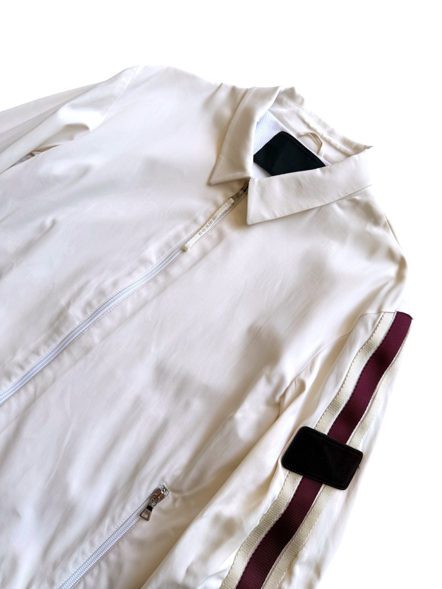 SS00' Prada Leather/Suede Harrington Jacket