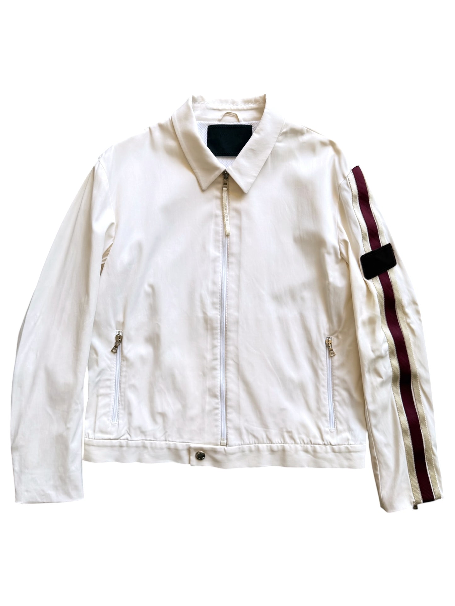 SS00' Prada Leather/Suede Harrington Jacket
