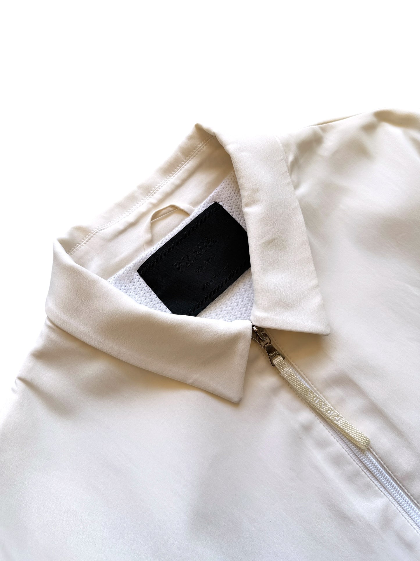 SS00' Prada Leather/Suede Harrington Jacket
