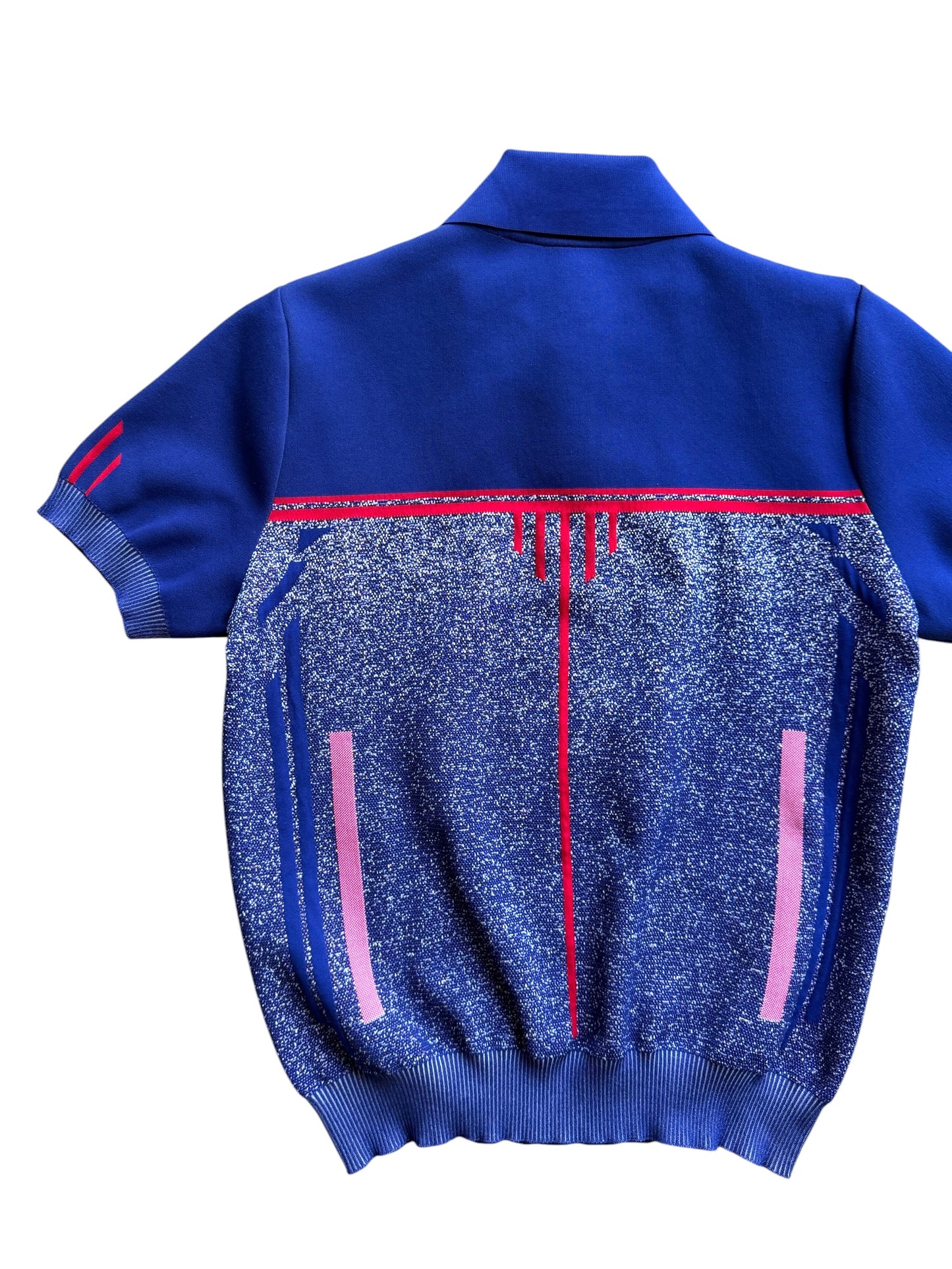 Prada Mainline Sport-Knit Polo Top