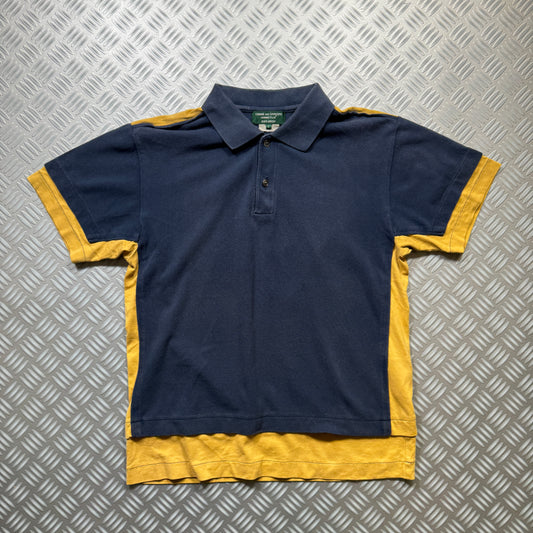 Comme Des Garcons Overlay Polo Shirt - Small