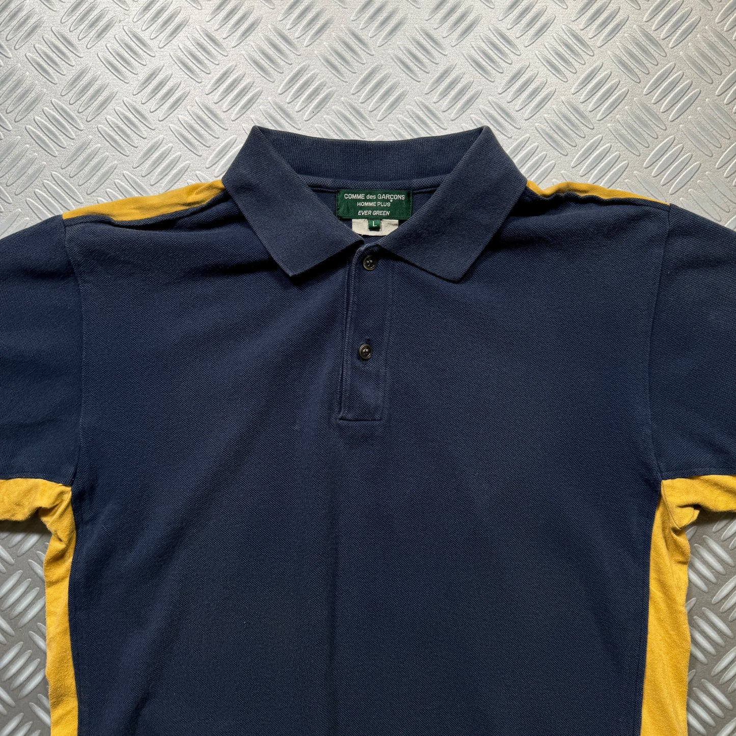 Comme Des Garcons Overlay Polo Shirt - Small