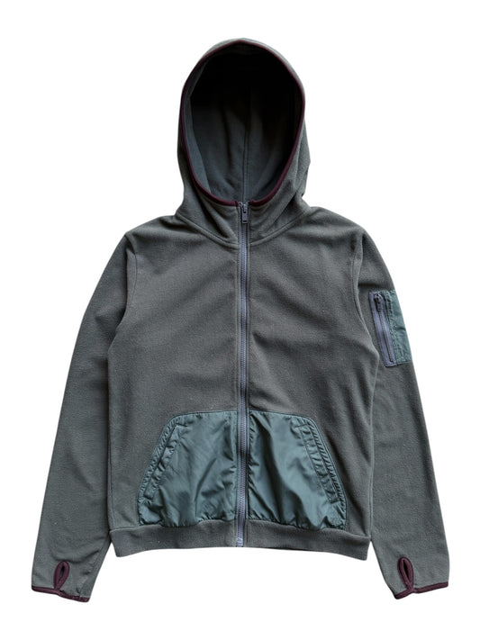 Undercover Zipped Boa Fleece Hoodie
